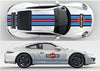 MPS01 Martini Racing Style Black Stripes Kit For Porsche
