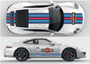 MPS02 Martini Racing Style Blue Stripes Kit For Porsche