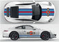 MPS02 Martini Racing Style Blue Stripes Kit For Porsche