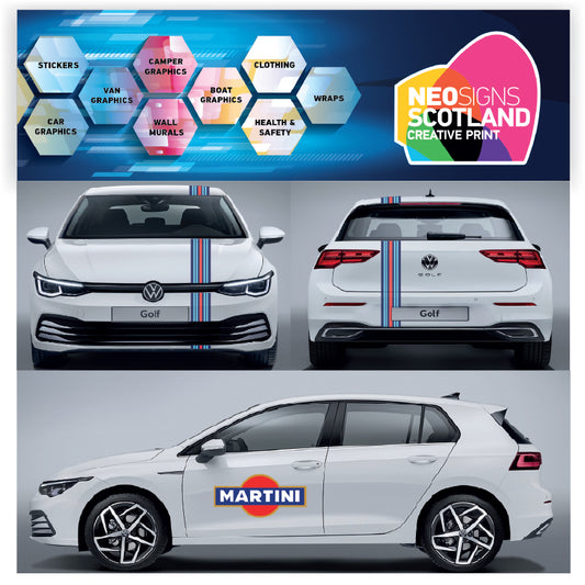 MRK01 Martini Racing Kit For Volkswagen Golf