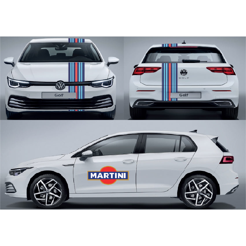 MRK01-06 Martini Racing Kits For Volkswagen Golf