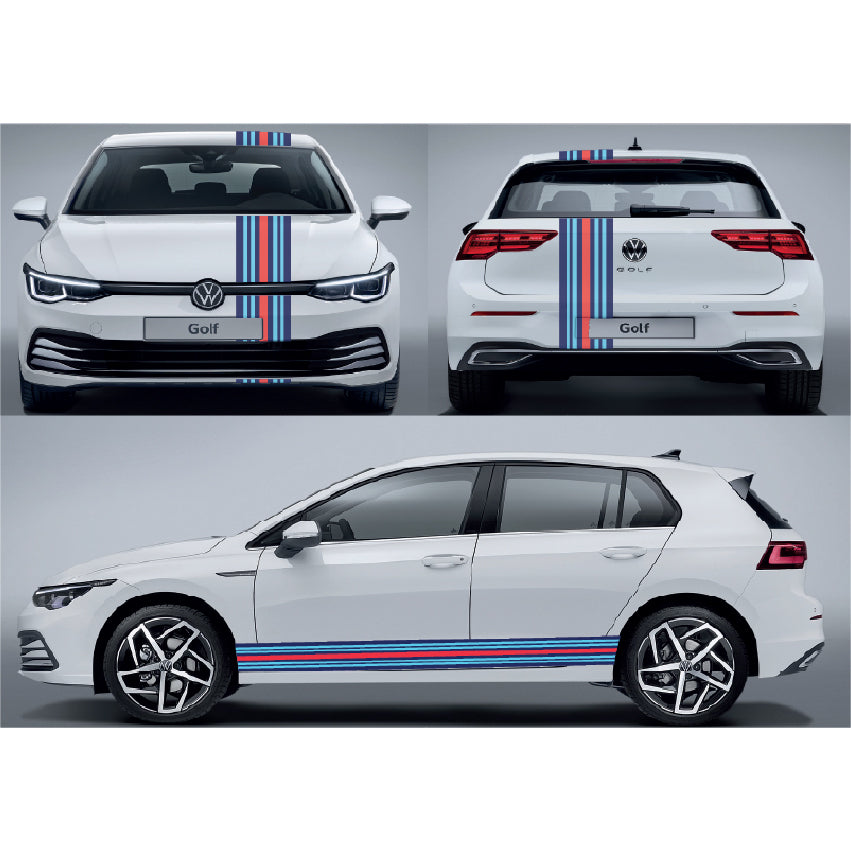 MRK01-06 Martini Racing Kits For Volkswagen Golf