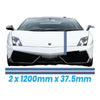 MRPIN37.5 Martini Racing Pin Stripes 1.2m 1200mm x 37.3mm Long for Porsche