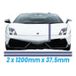 MRPIN37.5 Martini Racing Pin Stripes 1.2m 1200mm x 37.3mm Long for Porsche