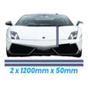 MRPIN50 Martini Racing Pin Stripes 1.2m 1200mm x 50mm Long for Porsche