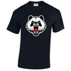 Angry Panda Heart Mens Cotton T-Shirt 5 sizes 3 Colours Available Printed T02