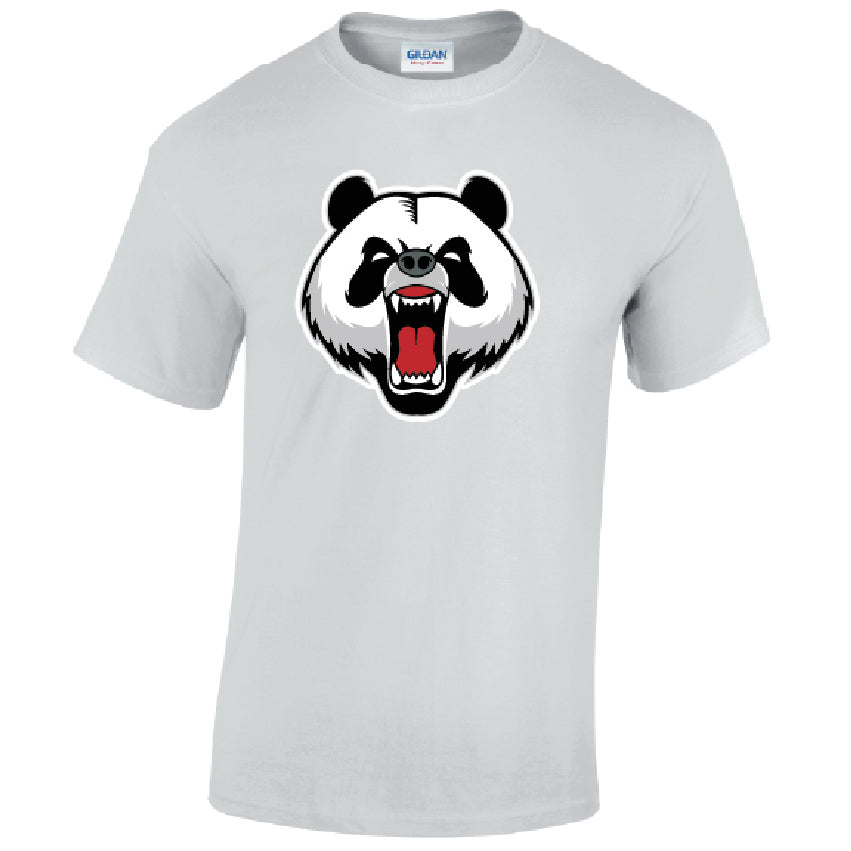 Angry Panda Heart Mens Cotton T-Shirt 5 sizes 3 Colours Available Printed T02