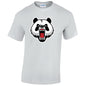 Angry Panda Heart Mens Cotton T-Shirt 5 sizes 3 Colours Available Printed T02