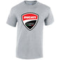 Ducati Corse Mens Cotton T-Shirt 5 sizes 3 Colours Available Printed MT07