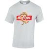 Meow Cat Mens Cotton T-Shirt 5 sizes 3 Colours Available Printed MT10