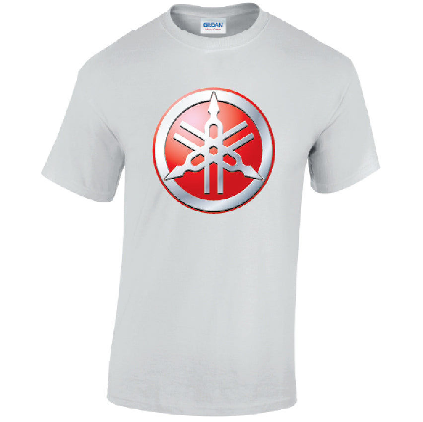 Yamaha Mens Cotton T-Shirt 85sizes 3 Colours Available Printed MT12