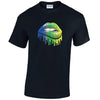 Blue and Green Lips Mens Cotton T-Shirt 5 sizes 3 Colours Available Printed MT14