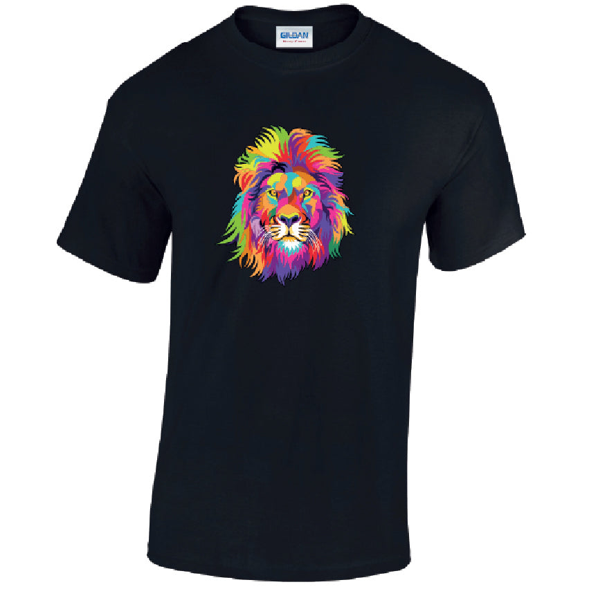 T18 Lion Unisex Cotton T-Shirts Various Sizes & Colours Available