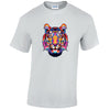 Tiger Animal Mens Cotton T-Shirt 5 sizes 3 Colours Available Printed MT19