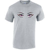 Pink Eyes Mens Cotton T-Shirt 5 sizes 3 Colours Available Printed MT27