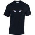 T28 Purple Eyes Unisex Cotton T-Shirts Various Sizes & Colours Available