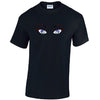 Purple Eyes Mens Cotton T-Shirt 5 sizes 3 Colours Available Printed MT28
