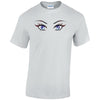 Purple Eyes Mens Cotton T-Shirt 5 sizes 3 Colours Available Printed MT28
