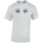 Purple Eyes Mens Cotton T-Shirt 5 sizes 3 Colours Available Printed MT28