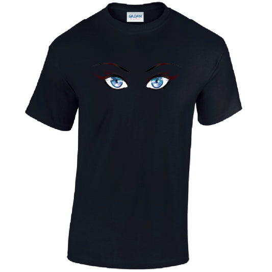 Blue Eyes Mens Cotton T-Shirt 5 sizes 3 Colours Available Printed MT30