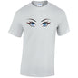 Blue Eyes Mens Cotton T-Shirt 5 sizes 3 Colours Available Printed MT30