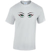 Green Eyes Mens Cotton T-Shirt 5 sizes 3 Colours Available Printed MT32