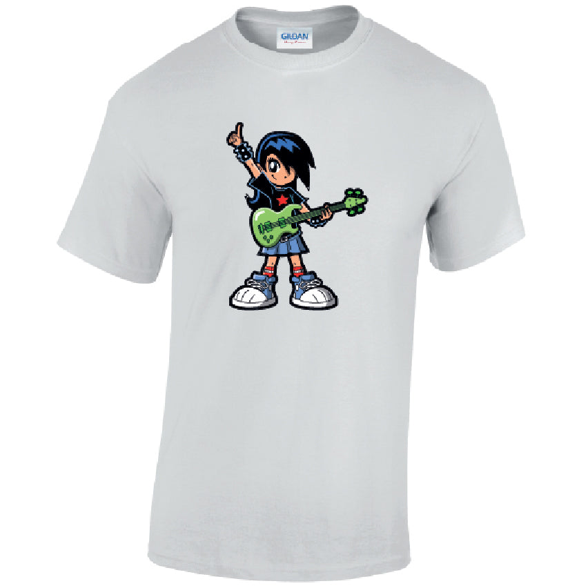 Guitar Boy Mens Cotton T-Shirt 5 sizes 3 Colours Available Printed MT33
