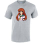 Anime Manga Mens Cotton T-Shirt 5 sizes 3 Colours Available Printed MT34