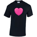 T36 Pink Heart Cotton T-Shirts Various Sizes & Colours Available