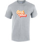 Good Vibes Mens Cotton T-Shirt Available in Black Grey and White MT40