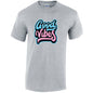 Good Vibes Mens Cotton T-Shirt Available in Black Grey and White MT43