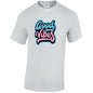 Good Vibes Mens Cotton T-Shirt Available in Black Grey and White MT43