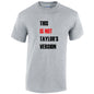 This Is Not Version Mens Cotton T-Shirt Available in Black Grey and White MT45