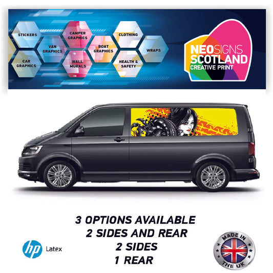 MWBFC03 Anime Mwb Van Panel Wrap Kit