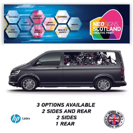 MWBFC04 Gothic Anime Mwb Van Panel Wrap Kit