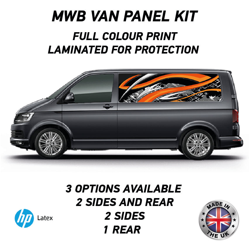 Printed Panel Wrap Kit Available for Small,Swb,Mwb,Lwb