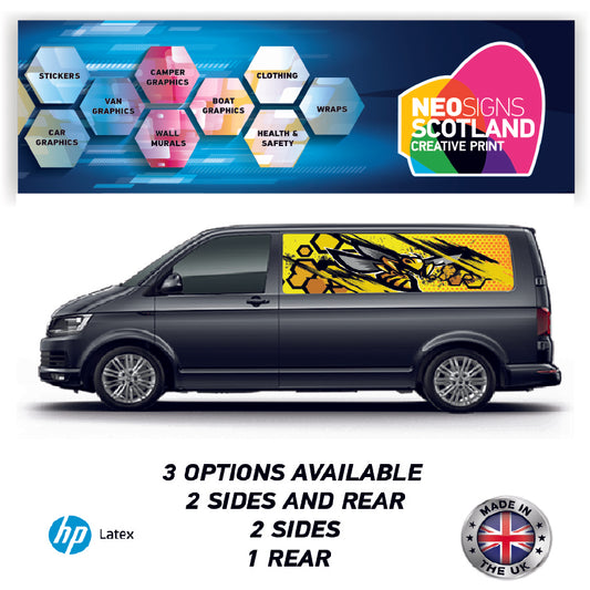 MWBFC13 Colourful Mwb Van Panel Wrap Kit