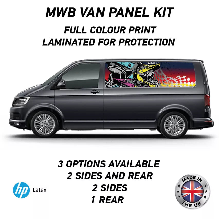 Printed Panel Wrap Kit Available for Small,Swb,Mwb,Lwb