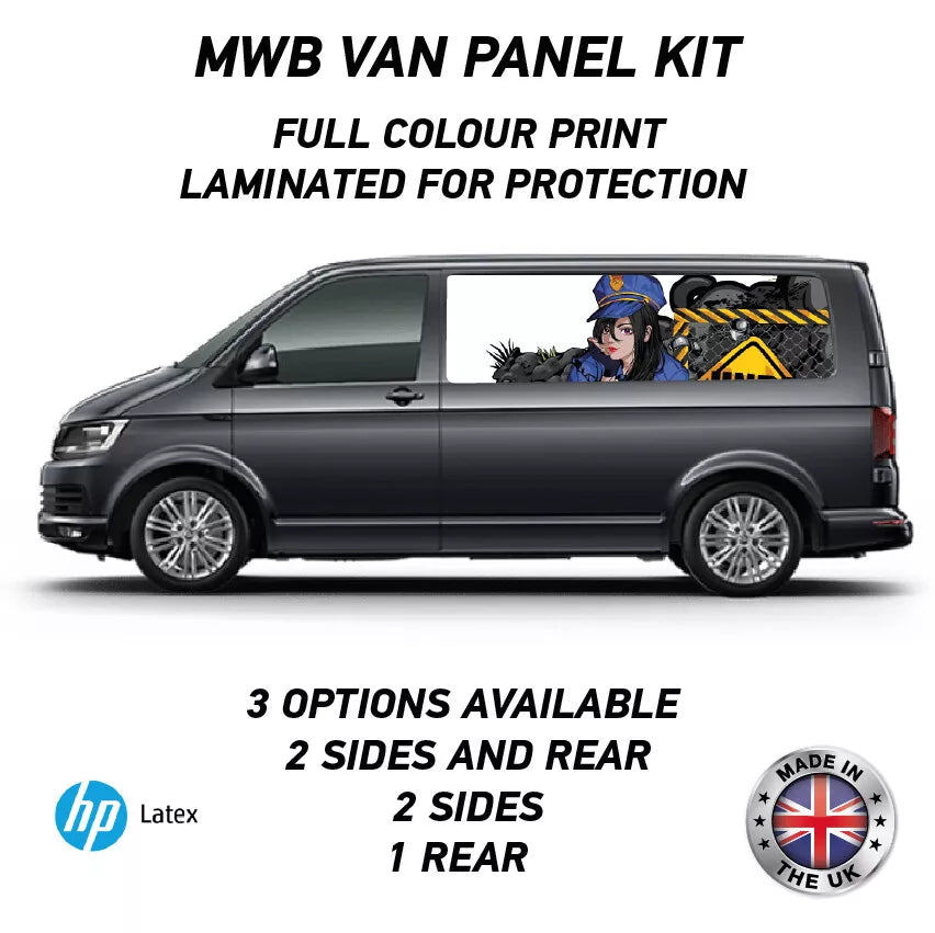 Printed Panel Wrap Kit Available for Small,Swb,Mwb,Lwb
