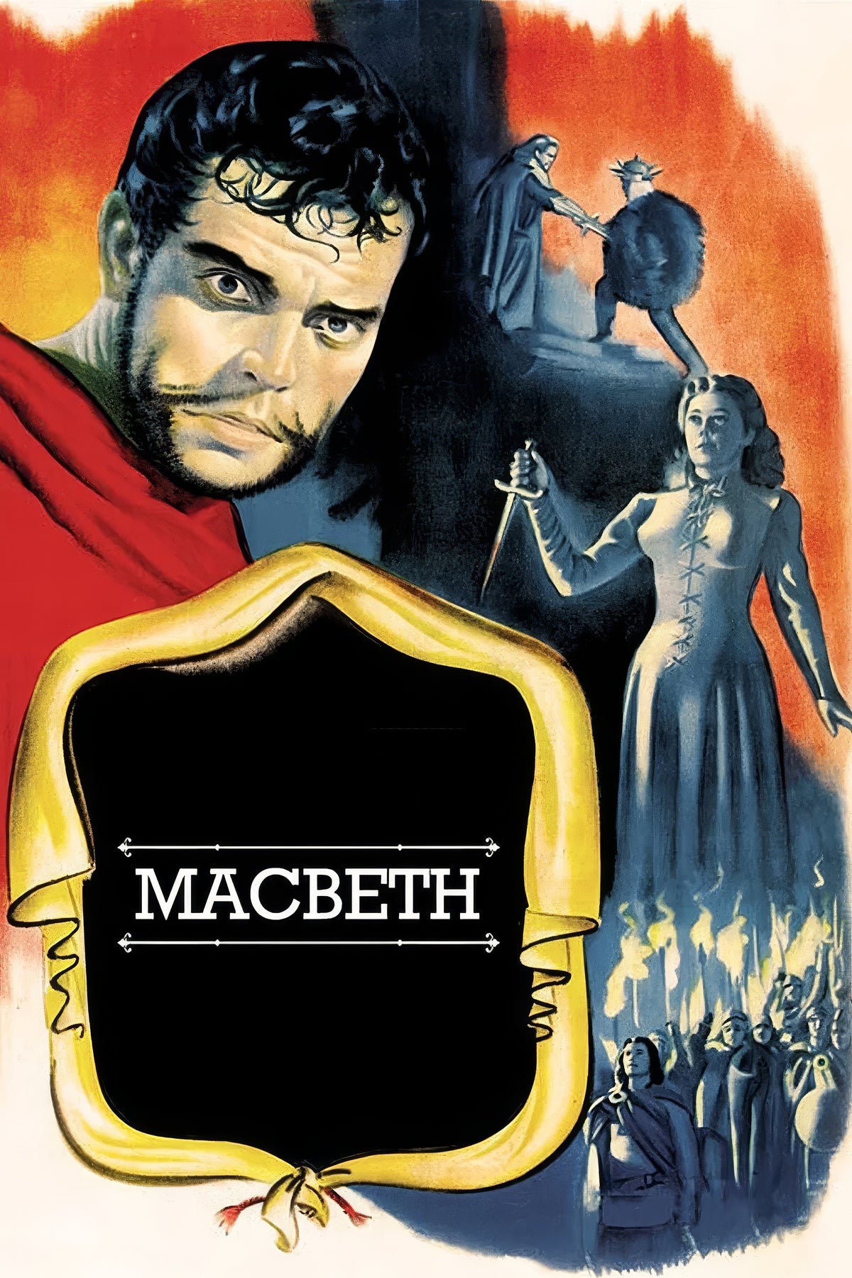 1948 Macbeth (1948) Film/Movie Premium Waterproof & Tear Resistant Posters