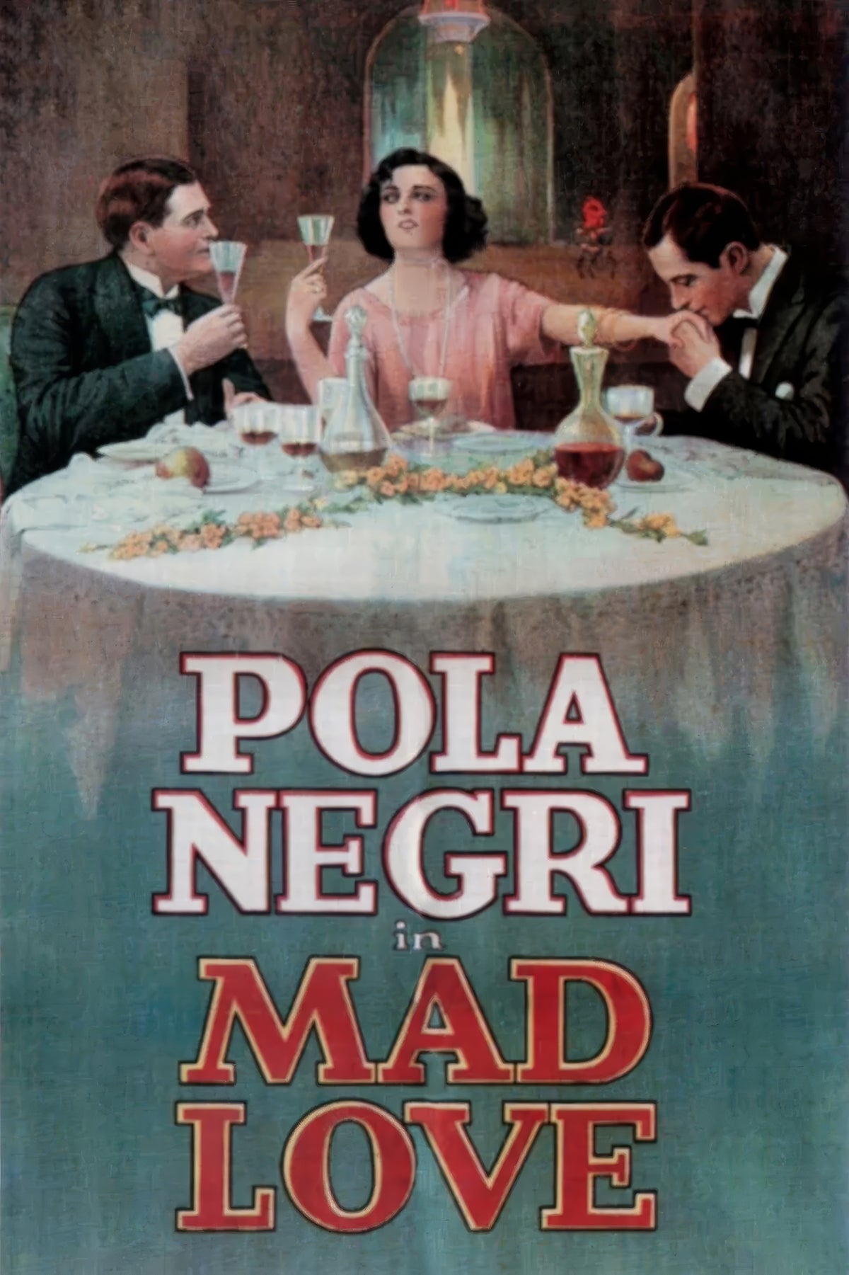 1920 Mad Love (1921) Film/Movie Premium Waterproof & Tear Resistant Posters
