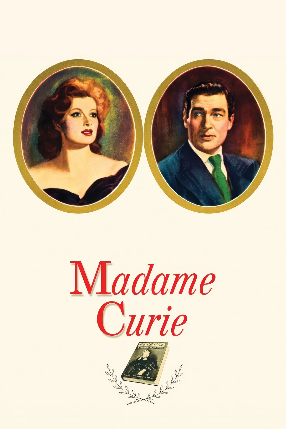 1943 Madame Curie (1943) Film/Movie Premium Waterproof & Tear Resistant Posters