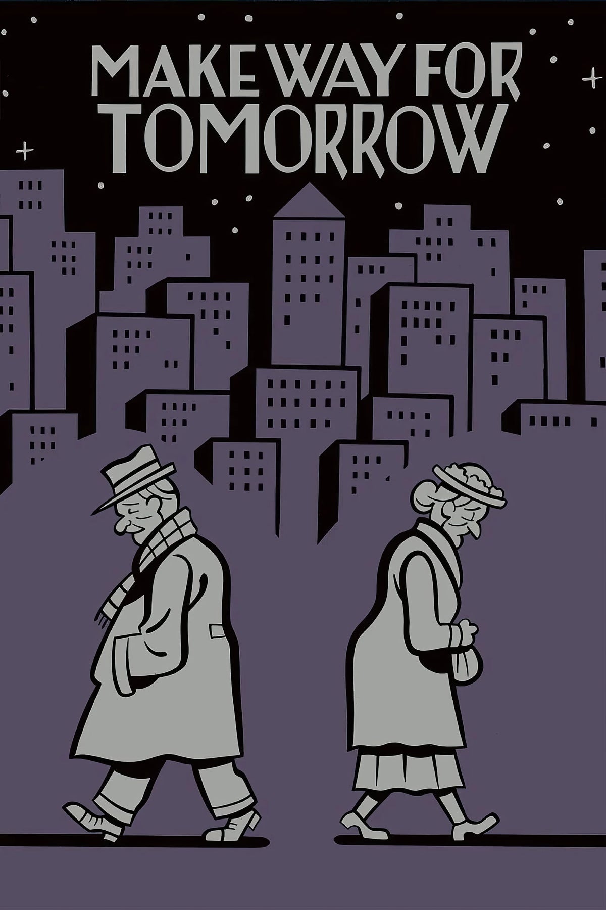 Make Way for Tomorrow (1937) Film/Movie Premium Waterproof & Tear Resistant Posters