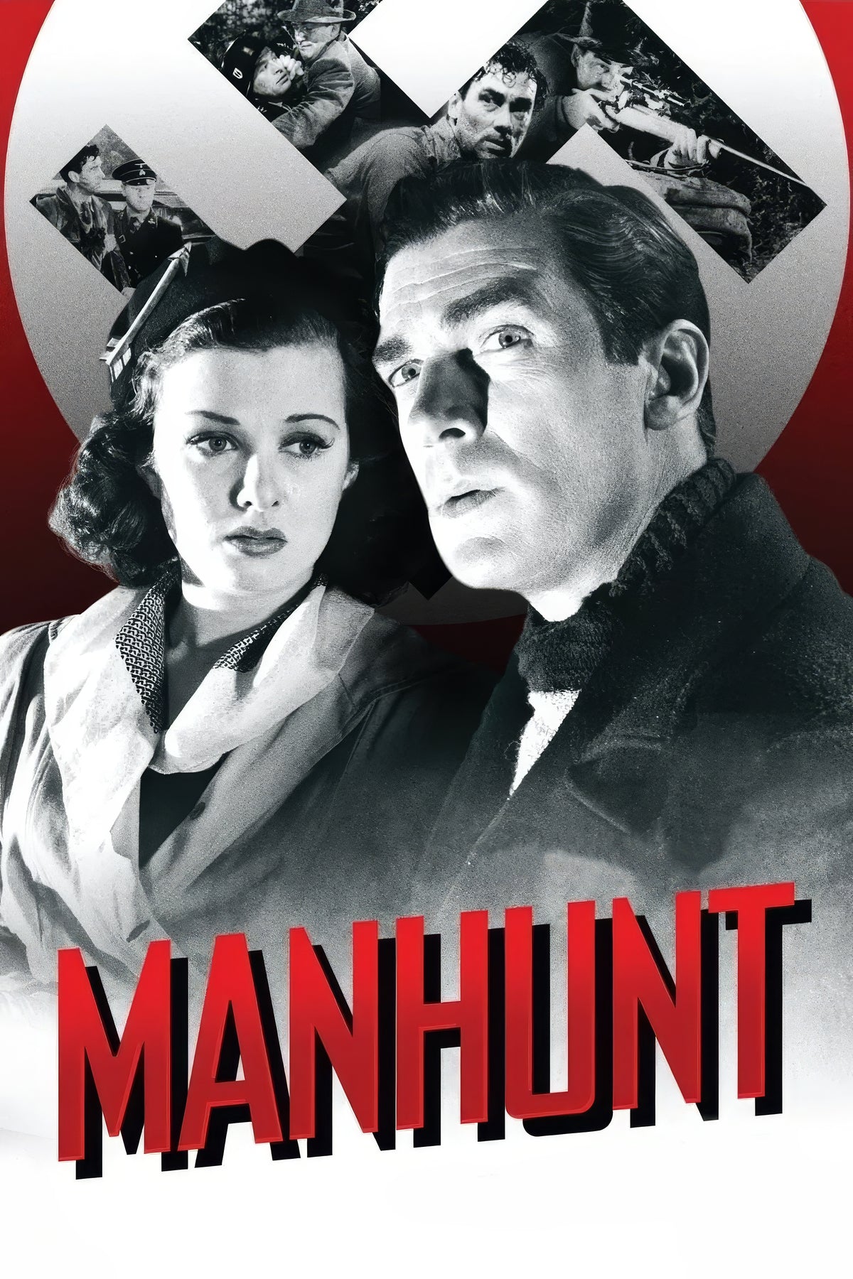 1941 Man Hunt (1941) Film/Movie Premium Waterproof & Tear Resistant Posters
