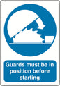 Mandatory A5 stickers (2x148mm X 210mm) Health And Safety Warning Sticker Latex Printed MAND021-090