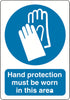 Mandatory A5 stickers (2x148mm X 210mm) Health And Safety Warning Sticker Latex Printed MAND021-090