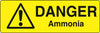 Danger Warning Stickers (100mm x 50mm) Health And Safety Warning Sticker Latex Printed MARK001B -015B