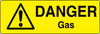 Danger Warning Stickers (100mm x 50mm) Health And Safety Warning Sticker Latex Printed MARK001B -015B