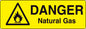 Danger Warning Stickers (100mm x 50mm) Health And Safety Warning Sticker Latex Printed MARK001B -015B