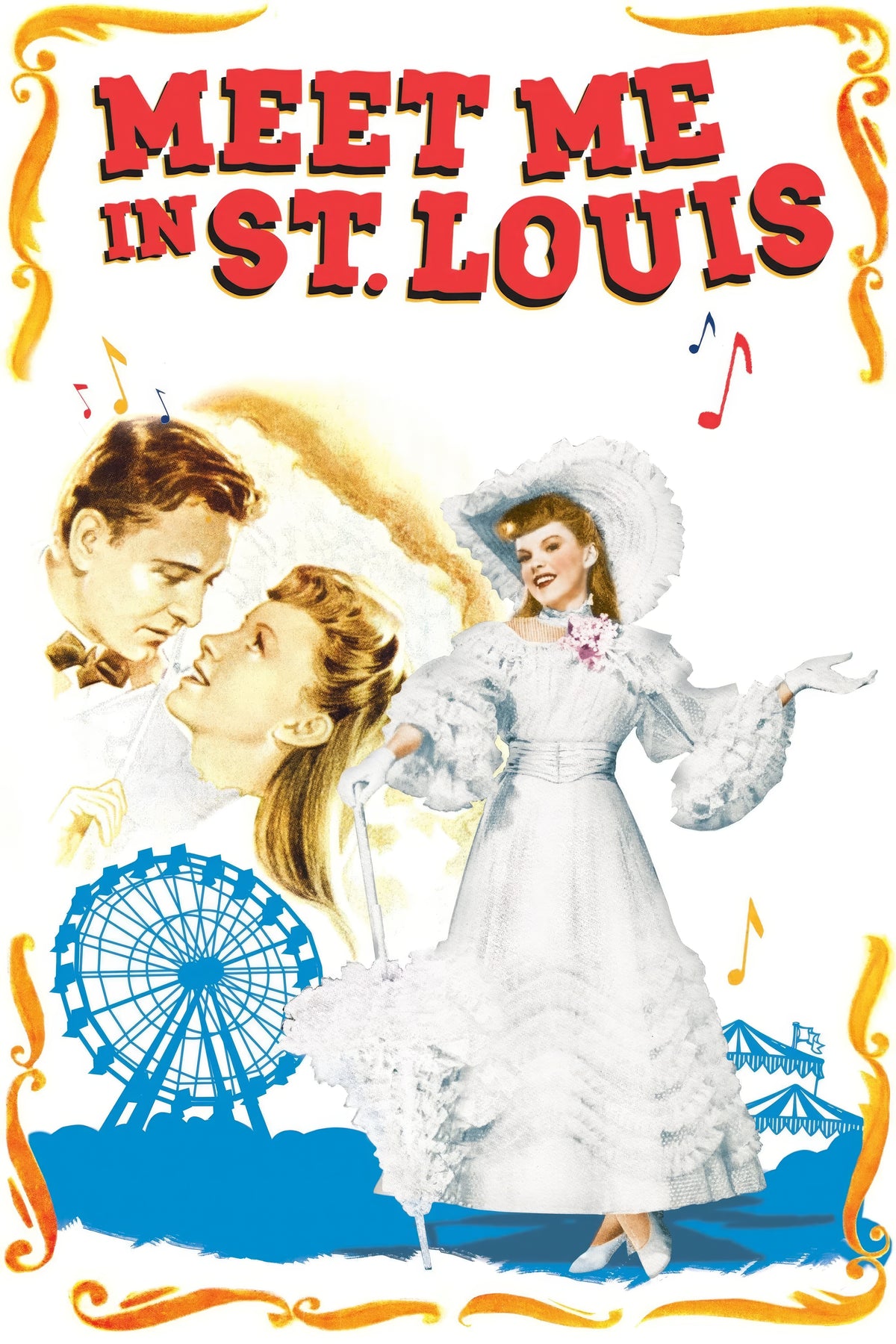 1944 Meet Me in St. Louis (1944) Film/Movie Premium Waterproof & Tear Resistant Posters